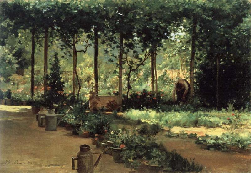 Demetrio Cosola Garden oil painting picture